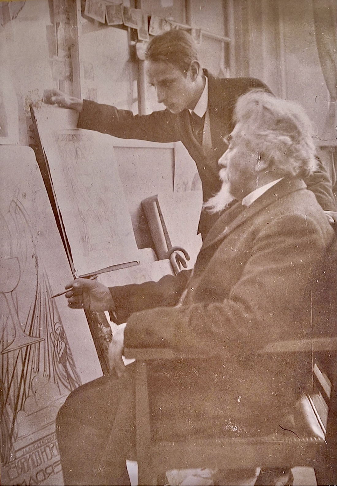 Jan Toorop en Gerard Rutten ontwerp Affiche Internationale Eucharistisch Congres 1924